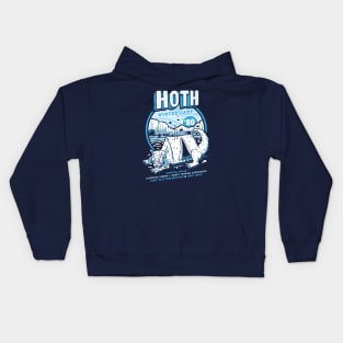 Hoth Winter Camp Kids Hoodie